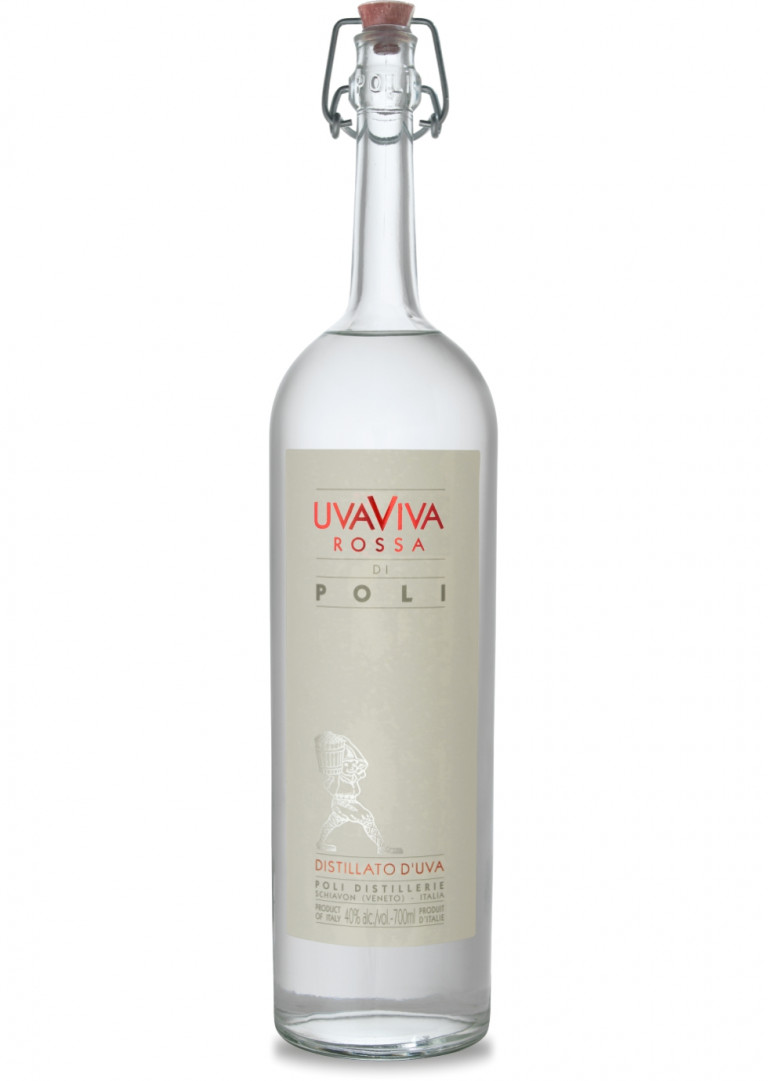 Grappa Poli UvaViva Rossa - Poli - Bibes