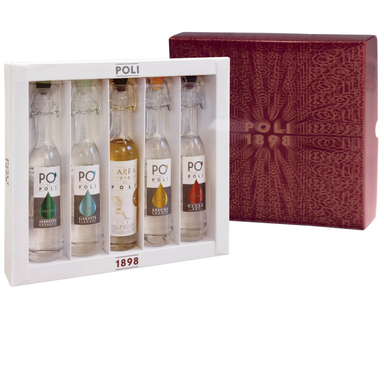 PO' Grappa Poli Aromatica Traminer in tubo - Poli Distillerie